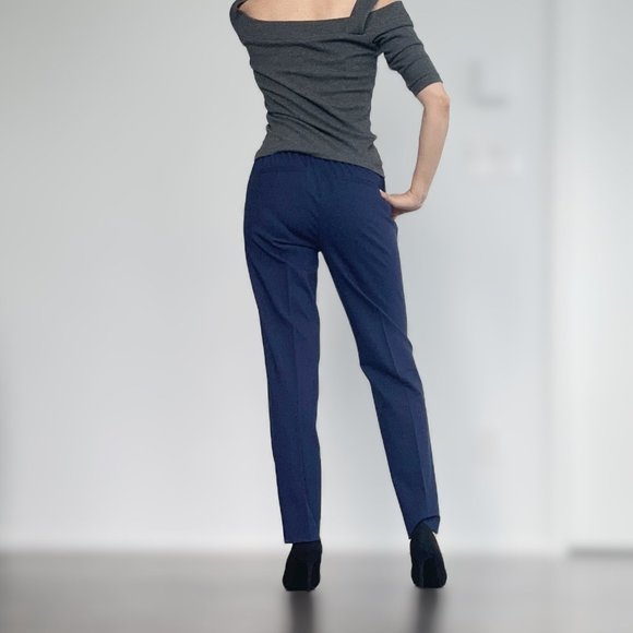 Theory Blue Suit Pants - Perfect for Office Chic 👠 - Picture 1 of 7